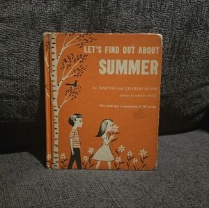 Let's Find Out About Summer Book 1963